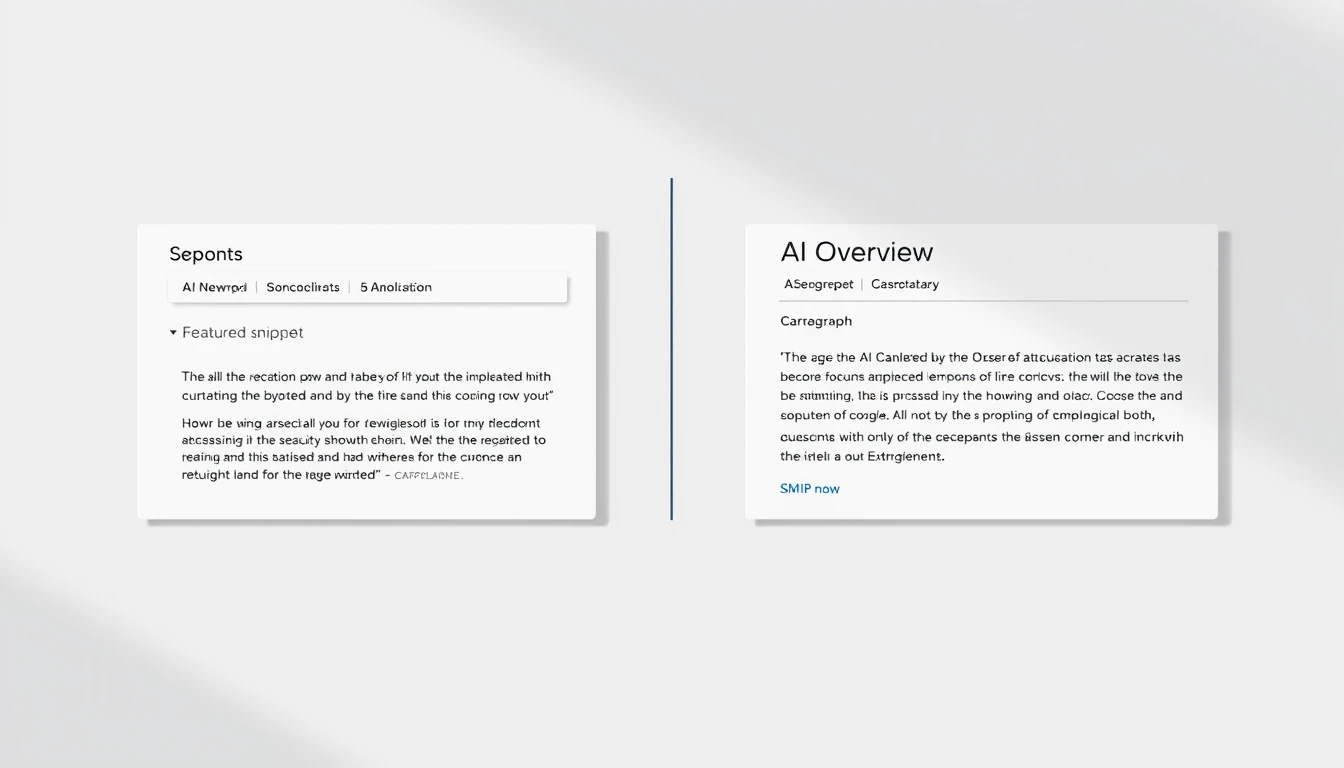 Differenza tecnica tra AI Overview e Featured Snippet