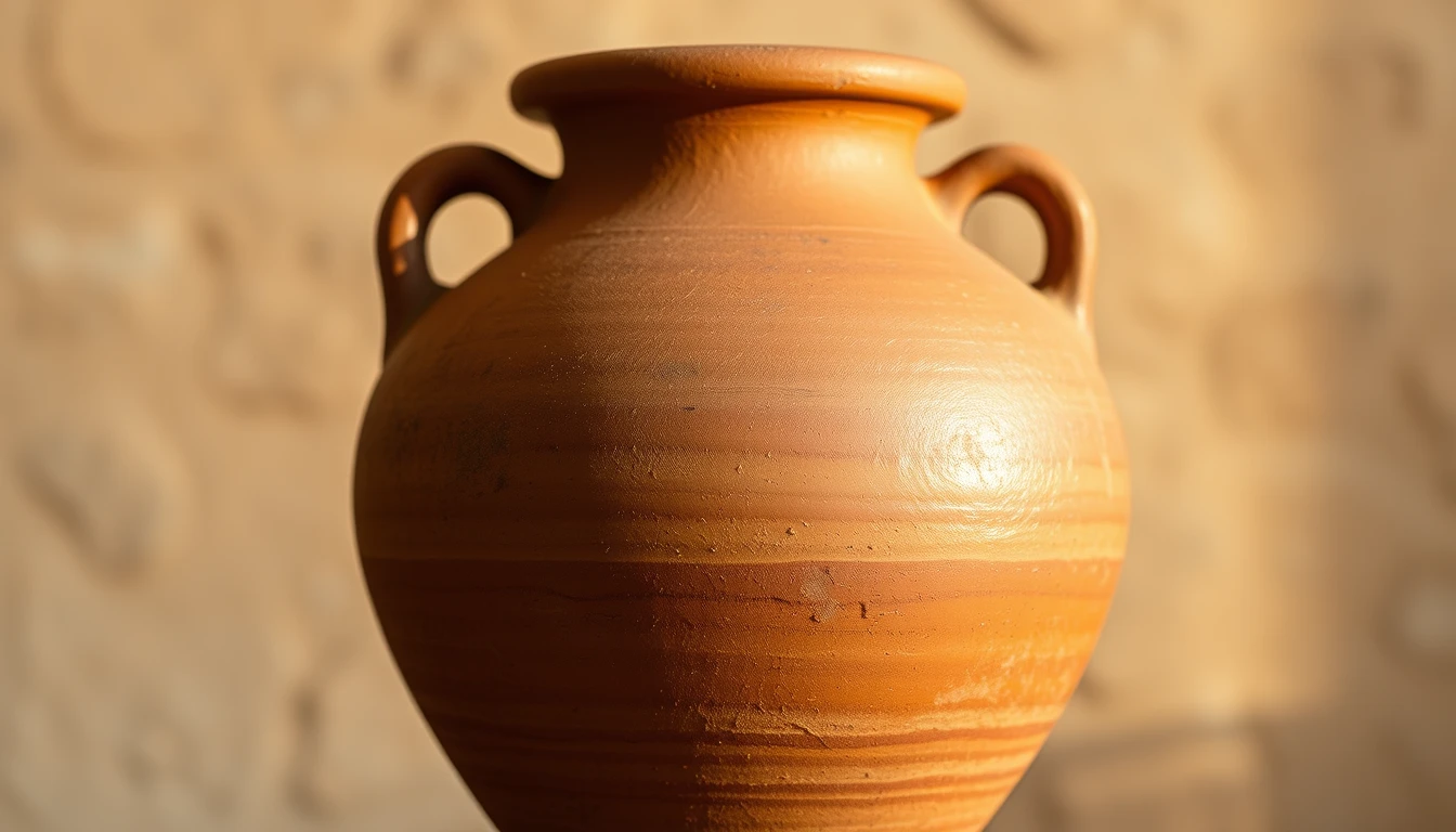 The Hand-Thrown Terracotta Amphora: Etruscan and Mediterranean Heritage